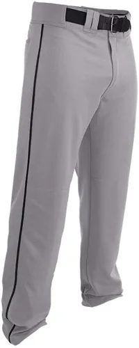 Vista 5 de EASTON RIVAL 2 Pantalón de béisbol y sóftbol con canaletas Adulto Piped Blanco/Negro