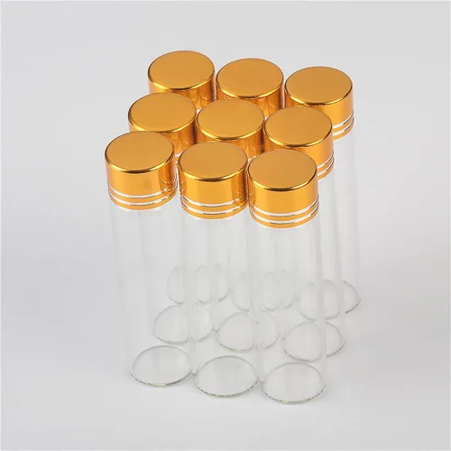 Vista 3 de Botellas de vidrio pequeñas transparentes transparentes de 0.2 fl oz con tapa de rosca, mini frascos pequeños, mini botella de deseos lindos, tapa