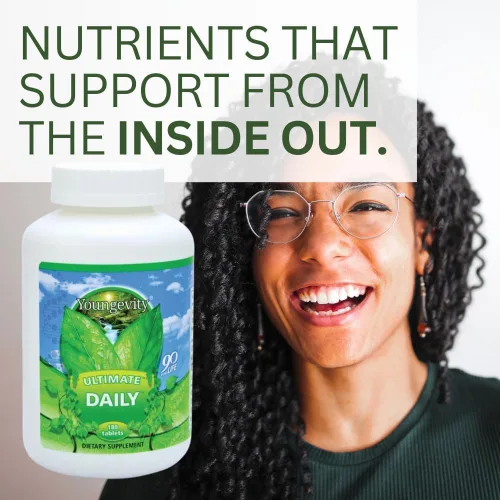 Vista 3 de Youngevity Ultimate Daily Cápsulas 180 unidades (paquete de 2)