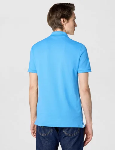 Vista 3 de Lacoste Camisa polo de manga corta para hombre Slim Fit L12.12 azul (Argentine Blue)