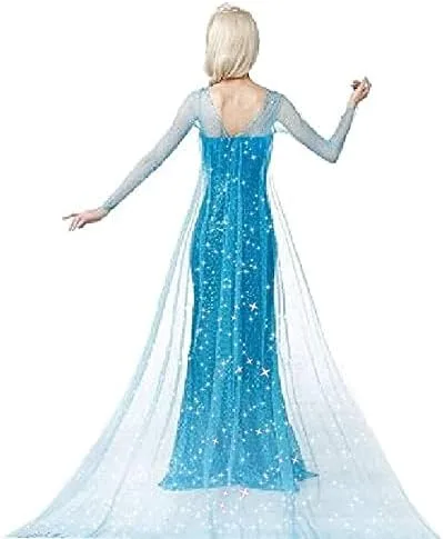 Vista 2 de Vestido de princesa Lovely Mermaid para mujer, disfraz de Halloween, cosplay de Navidad