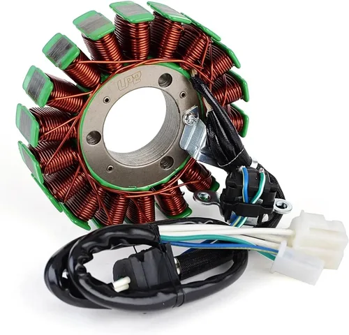 Vista 4 de Bobina de estator compatible con Yamaha YZF R3 R25 R3A ABS MT-03 MT-25 MTN320 MTN250 2015-2018 2017 2016 1WD-H1410-00 1WD-H1410-01 YZF-R3 MT00 36 ES