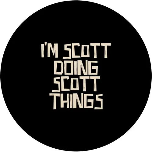 Vista 3 de I'm Scott doing Scott things PopSockets Swappable PopGrip