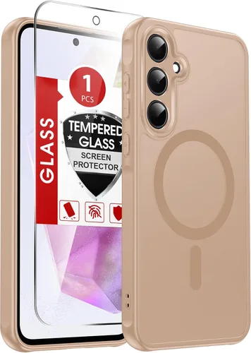 Vista 143 de LeYi Funda para teléfono Samsung-S23: protector de pantalla e imán MagSafe Púrpura