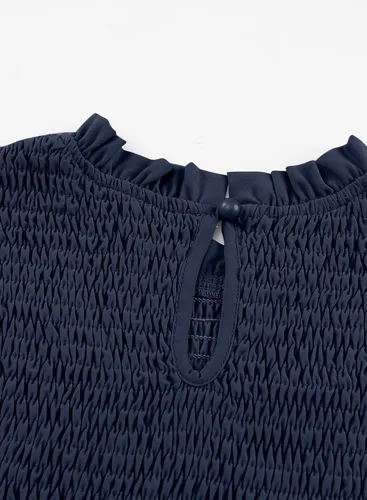 Vista 5 de blibean Vestidos de un solo hombro para niñas de 6 a 15 años