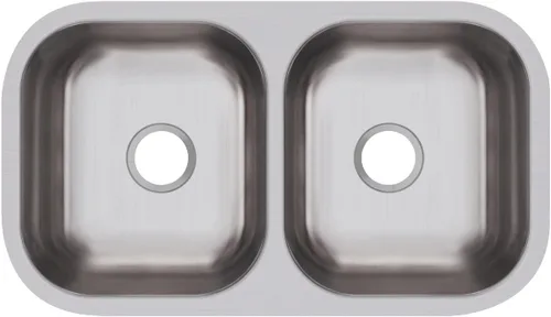 Vista 19 de Dayton DCFU3118 - Fregadero de acero inoxidable con doble cuenco