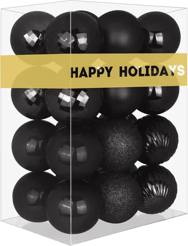 Vista 62 de Esferas pequeñas de bronce de 1.6 pulgadas para decoración del árbol de Navidad, adornos inastillables para cumpleaños, Halloween, vacaciones, boda