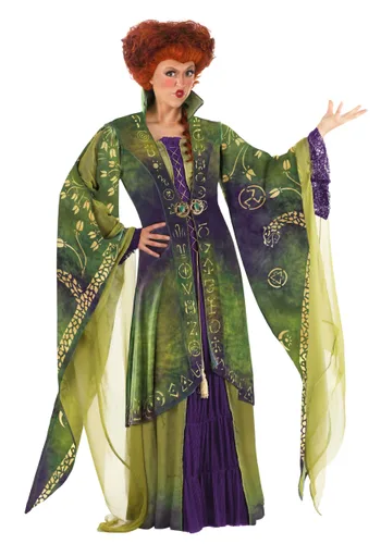 Vista 13 de Disfraz de Winifred Sanderson para Mujer de Hocus Pocus de Disney Multicolor