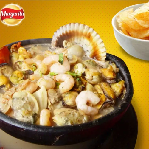 Vista 8 de Papas Margarita (paquete de 12) Patatas fritas extra crujientes alas BBQ y limón sabor a pimienta Papitas Margarita extra crocantes de Alitas BBQ