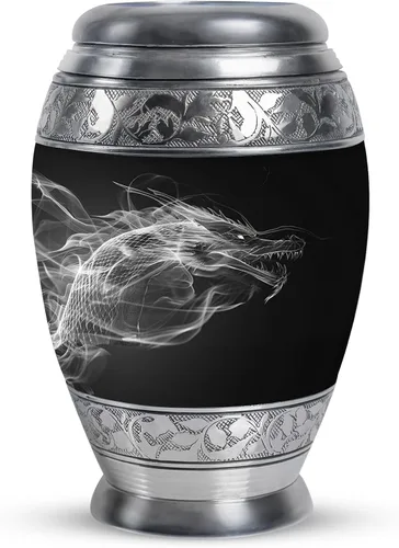 Vista 27 de Urnas negras de guitarra musical para cenizas, urna funeraria decorativa, regalo conmemorativo para hombres y mujeres, recuerdo de mini cenizas
