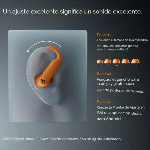 Vista 3 de Beats Powerbeats Pro 2 Auriculares inalámbricos Bluetooth – Cancelación de ruido, monitor de frecuencia cardíaca, IPX4, batería de hasta 45 horas