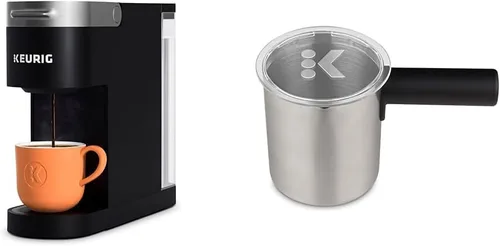 Vista 13 de Keurig K- Slim - Cafetera de cápsulas K-Cup de una sola porción, tecnología multistream, negro y K-Cafe SMART - Cafetera de cápsulas K-Cup de una