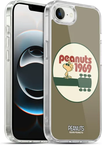 Vista 82 de Head Case Designs Funda de gel suave con licencia oficial de Peanuts Freak Flag Fly Woodstock 50th compatible con Apple iPhone 7 Plus/iPhone 8 Plus
