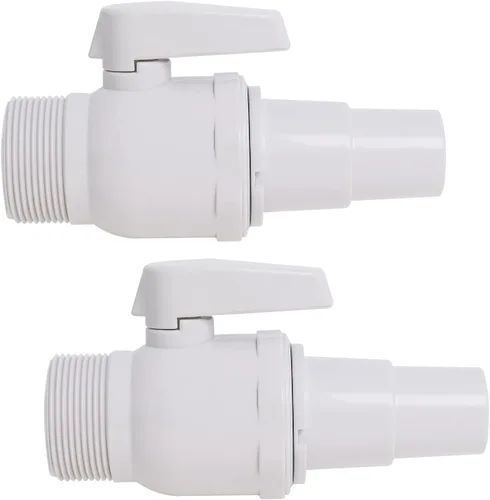 Vista 8 de SP0729 Econoline - Válvula de bola de 2 vías de repuesto compatible con Hayward – 1.5" MIP x 1.5" - 1.25" Adaptador de manguera Econoline ABS, 50