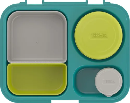 Vista 3 de THERMOS Kit de almuerzo para almacenamiento de alimentos Freestyle para niños, color azul