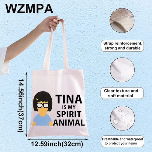 Vista 2 de WZMPA Fnnny - Bolsa de cosméticos para películas de dibujos animados, regalos para fanáticos de los fanáticos de la historieta, bolsa con cremallera