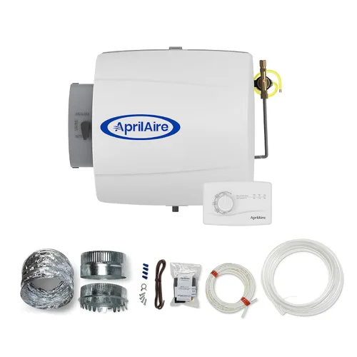 Vista 15 de AprilAire 500M Humidificador para toda la casa, humidificador manual y compacto para conectar al sistema de ventilación, humidificador de gran