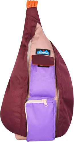 Vista 5 de KAVU - Bolsa de hombro cruzada, compacta y ligera, correa de cuerda