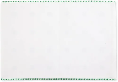 Vista 2 de DII Juego de manteles individuales reversibles de la colección del Día de San Patricio, 13 x 19, herradura de trébol, 4 piezas