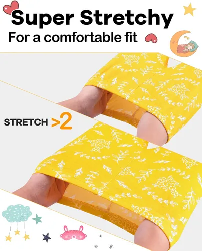 Vista 3 de Pijamas de Navidad para niños y niñas de 18 meses-12 años, ropa de dormir 100% algodón