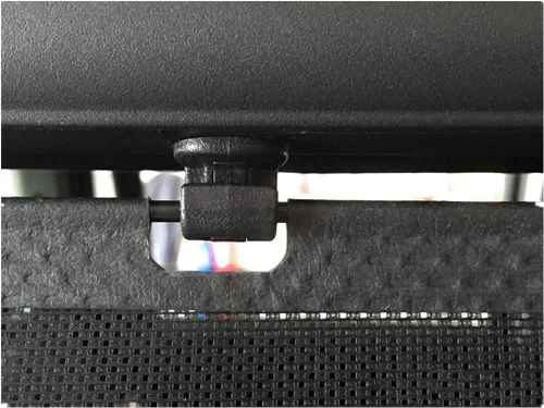 Vista 4 de Ezzy Auto Juego de 4 ganchos negros para puerta corredera para Honda Odyssey 2005-2010