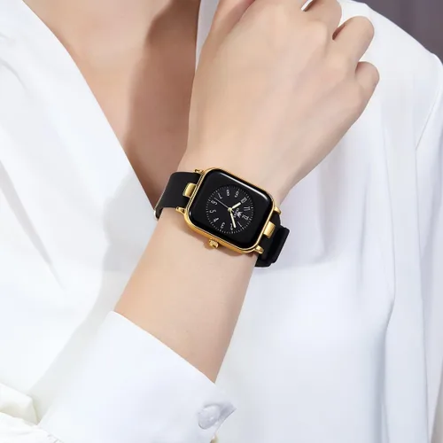 Vista 2 de OLEVS Reloj para mujer, relojes de moda casuales, delicados, elegantes y delicados