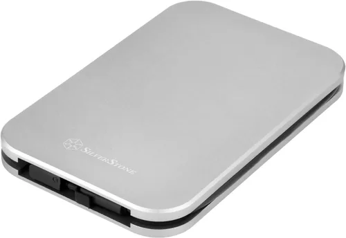 Vista 9 de SilverStone Technology Grado militar-IP65 y prueba de polvo externo 2.5" SATA Drive recinto con USB 3.0 MMS01B
