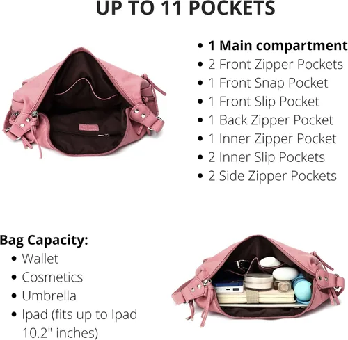 Vista 4 de Scarleton Crossbody Bags for Women, Crossbody Purses for Women, Women's Crossbody Handbags with Multiple Pockets, H1800