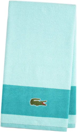 Vista 8 de Lacoste Match - Toalla de baño, 100% algodón, 600 GSM, 30 x 52 pulgadas, acantilado