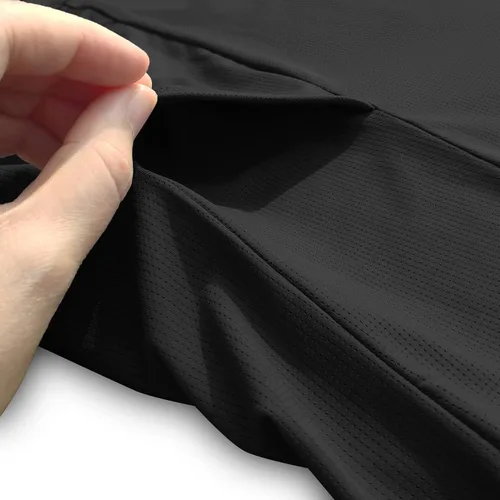 Vista 7 de Lo.gas Camiseta de ciclismo sin mangas para hombre, capa base de ciclismo transpirable y ligera con bolsillo trasero chaleco deportivo