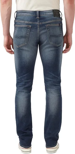 Vista 3 de Buffalo David Bitton pantalones vaqueros elásticos delgados para hombre