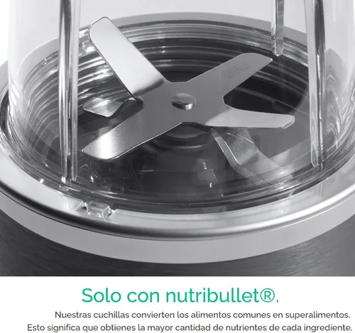 Vista 3 de Nutribullet Extractor de nutrientes 600W, 6 piezas Gris-oscuro