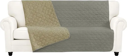 Vista 8 de PureFit Funda de cama 100% impermeable y antideslizante para perro, manta lavable para mascotas, resistente a las manchas, sofá y muebles, funda