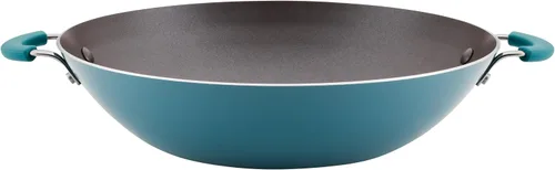 Vista 12 de Rachael Ray Sartén antiadherente Cook + Create de 10.5 pulgadas, color azul agave