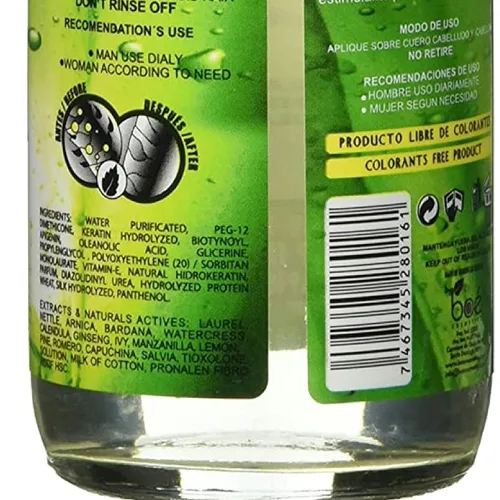 Vista 2 de Boe Cosmetics Kit de crecimiento del cabello - Gotas para el cabello incluidas