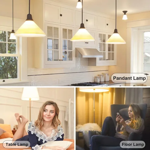 Vista 5 de Bombilla LED, bombillas globo G120, bombillas de 15 W, bombilla regulable de luz diurna de 5000 K, lámpara grande con base E26, 1100 lúmenes