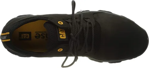 Vista 5 de Caterpillar P723551 - Zapatillas de deporte de piel electrochapada, color negro