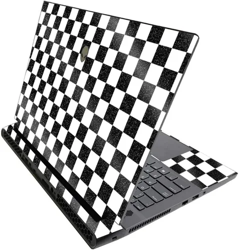Vista 564 de MightySkins - Skin brillante con purpurina para Alienware M17 R3 (2020) y M17 R4 (2021) - Diversión de los años 90 Acabado duradero con purpurina