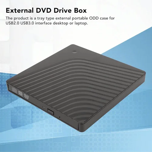Vista 4 de Pomya Unidad de DVD externa USB 3.0 Protable CD DVD ROM para computadora portátil, USB2.0 USB3.0 Compatible