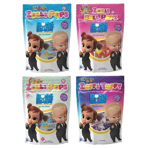Vista 7 de Zollipops Clean Teeth Pops - Caramelos sin azúcar con xilitol, sin colorantes, caramelos libres de ceto y aptos para diabéticos, golosinas aprobadas