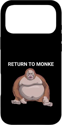 Vista 22 de Reject Humanity Return to Monkey Uh Oh Stinky Funny Monke Case for iPhone 17