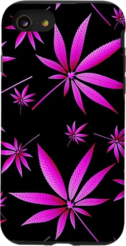 Vista 18 de Weed Reggae Marihuana Cannabis 420 Pot Weed Leaf Stoner - Funda de regalo para iPhone 17