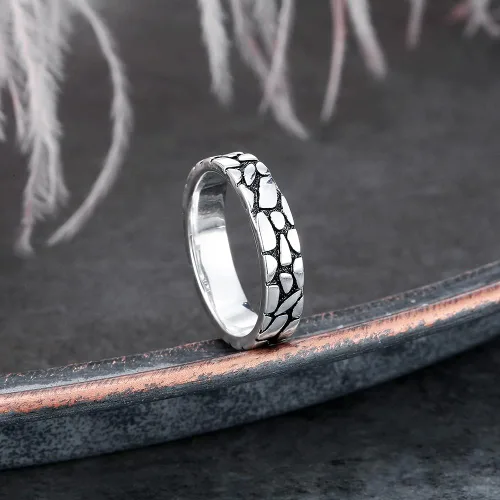 Vista 7 de Band Rings for Women, Fashion Gold and Silver Chunky Band Rings Statement Costume Jewelry for Teen Girls Gifts for Her
