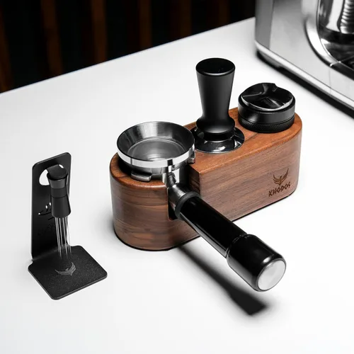 Vista 6 de WDT Tool - Herramienta de distribución de agitador de espresso, distribuidor de aguja de café ajustable de 0.25mm y 0.4mm/Accesorios para máquina