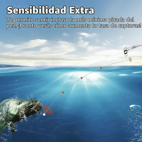 Vista 5 de RUNCL Línea de Pesca de Fluorocarbono, Línea Líder PowerFluoro Clear Ice para Pesca - Prácticamente Invisible, Hundimiento Más Rápido, Sensibilidad