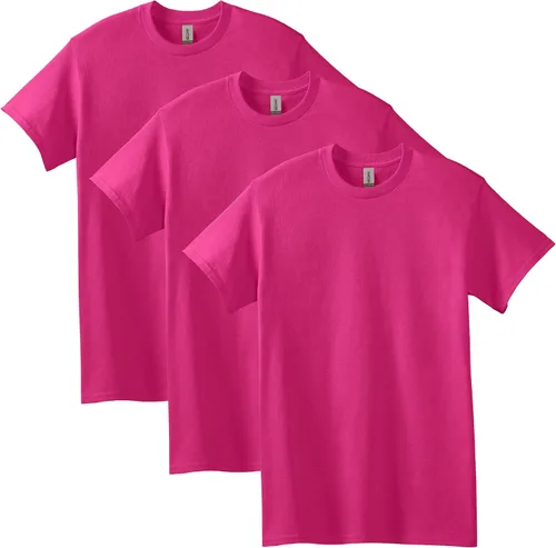 Vista 28 de Gildan Camiseta de algodón pesado para adultos, estilo G5000, paquete múltiple Gris ceniza (paquete de 2)