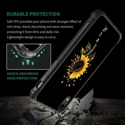 Vista 79 de Funda compatible con iPhone XR, diseño de elefantes africanos para niñas, diseño de patrón a prueba de golpes, antiarañazos, carcasa trasera