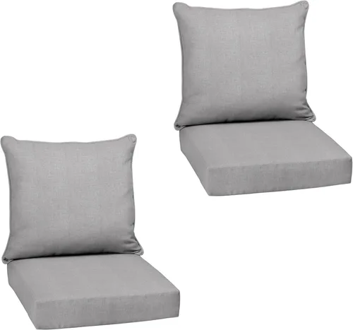 Vista 22 de Arden Outdoor Deep Seat Cushion Set, 24x24, Aqua