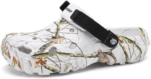Vista 11 de Zuecos con soporte de arco para hombre y mujer, sandalias deportivas para exteriores, zapatos de jardín para adultos
