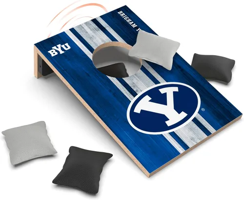 Vista 55 de SOAR Juego de Cornhole de mesa NCAA y altavoz Bluetooth